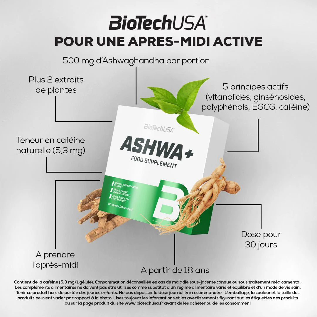 Ashwa+ - 30 mega capsule - Image 2