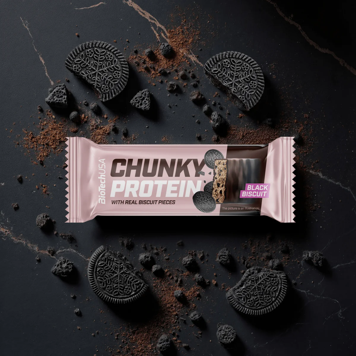 Barre protéinée Chunky Protein - 50g - Image 8