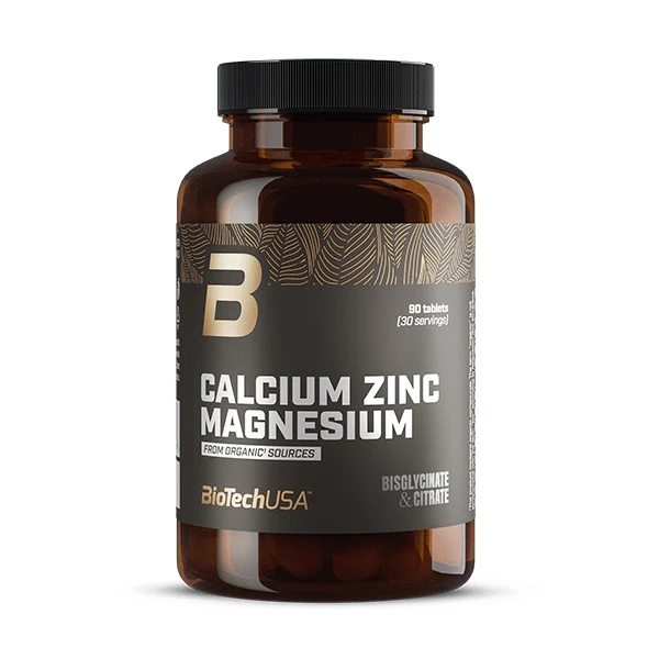 Calcium Zinc Magnesium from organic sources - 90 comprimés