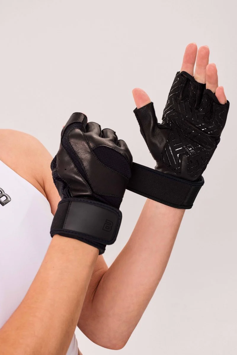 Gants en cuir MARY avec support pour les poignets - Image 2