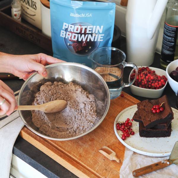 Poudre de base Protein Brownie - 600 g - Image 3